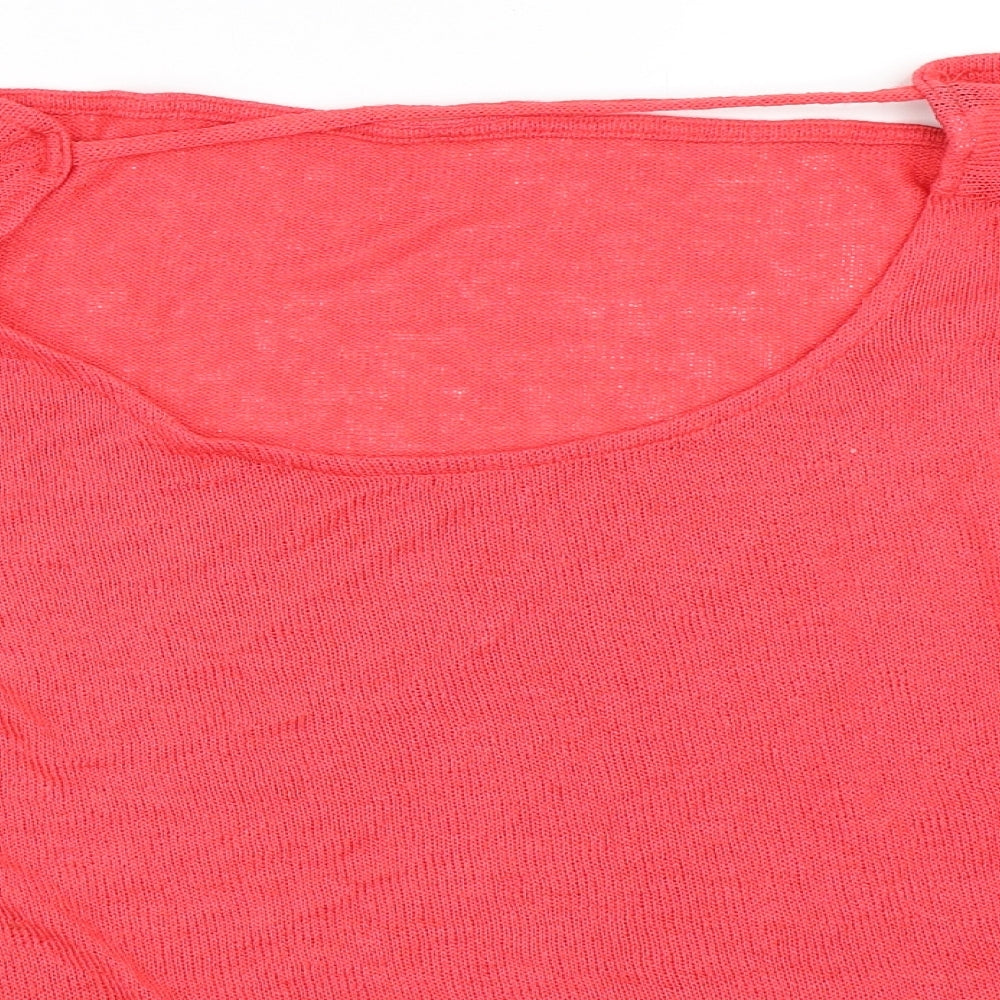 H&M Womens Pink   Pullover Jumper Size L