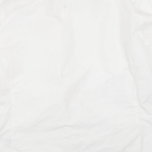 New Look Mens White    Button-Up Size M