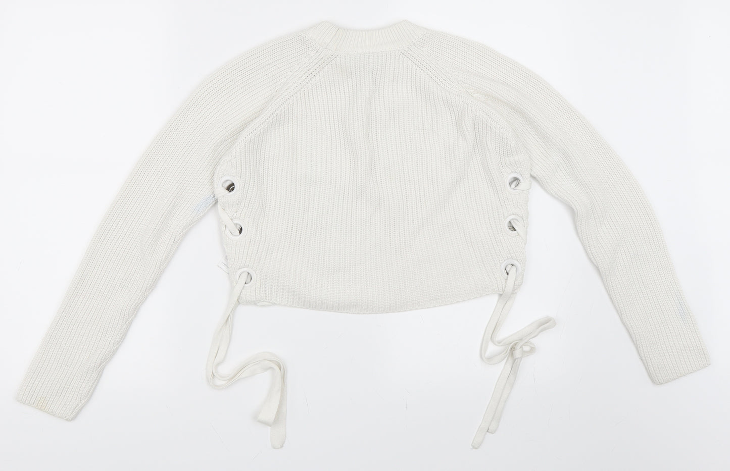 Topshop Womens Ivory   Pullover Jumper Size 10