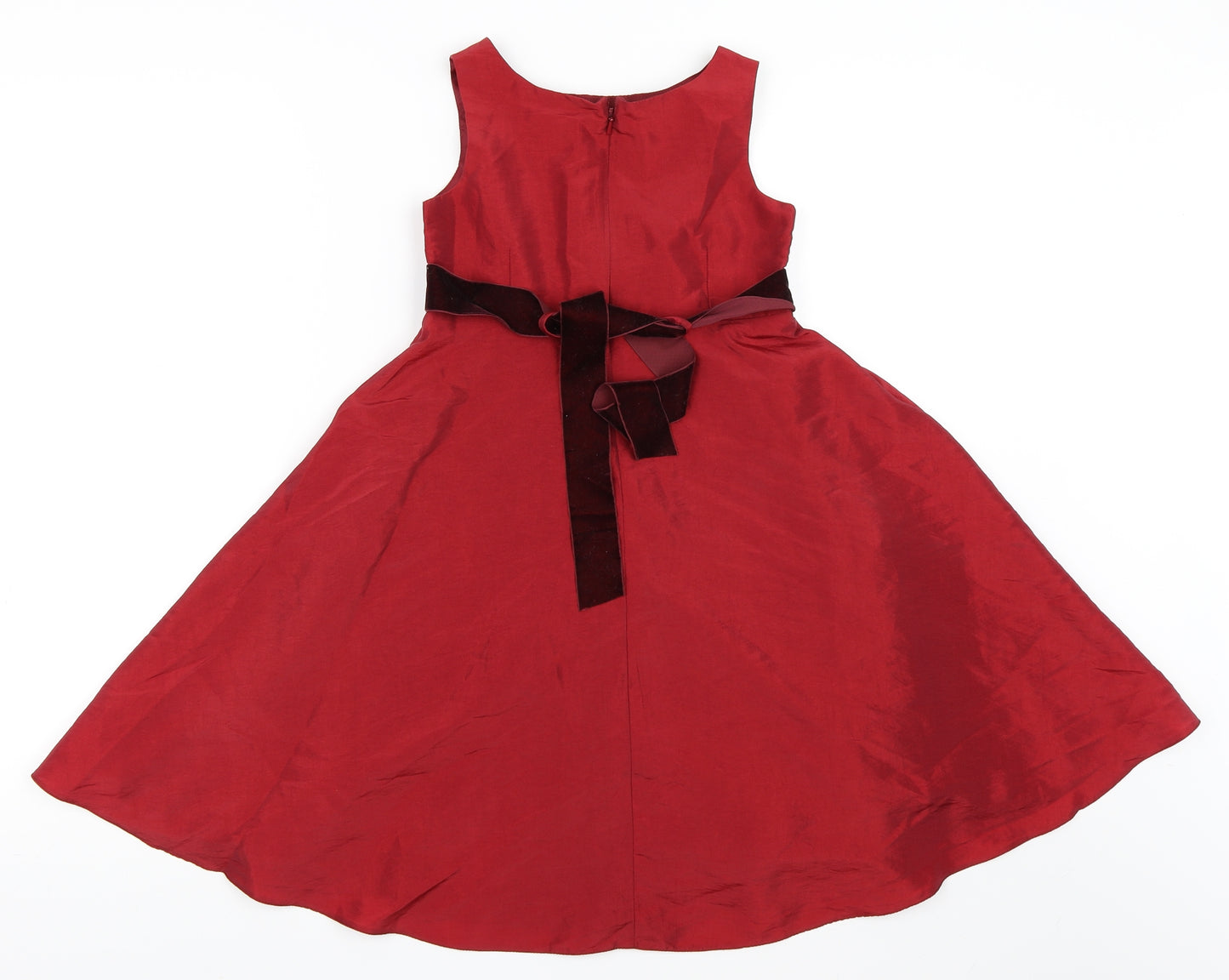 NEXT Girls Red   Fit & Flare  Size 6 Years
