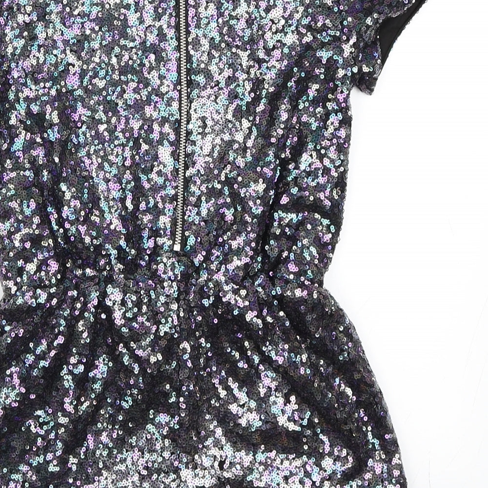 Very Girls Black   Playsuit One-Piece Size 8 Years