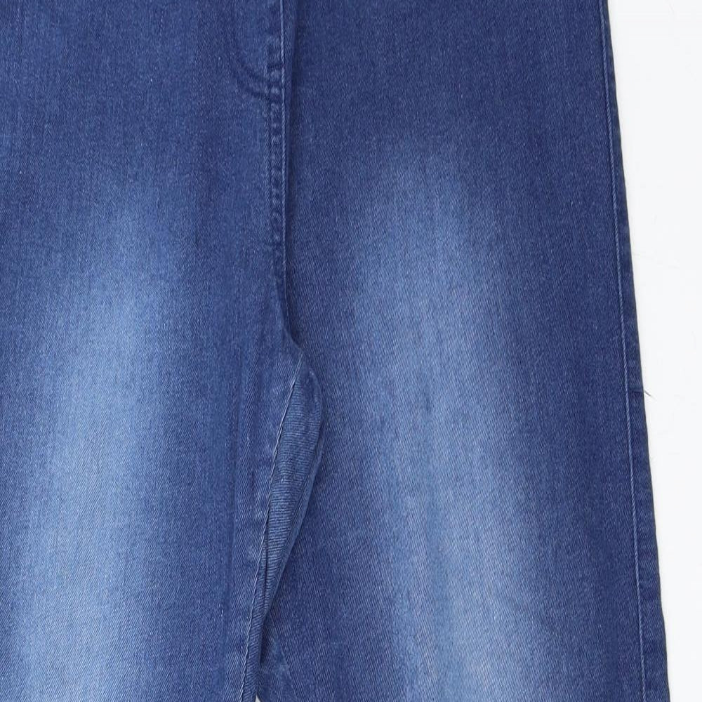 TU Womens Blue  Denim Jegging Jeans Size 14 L30 in