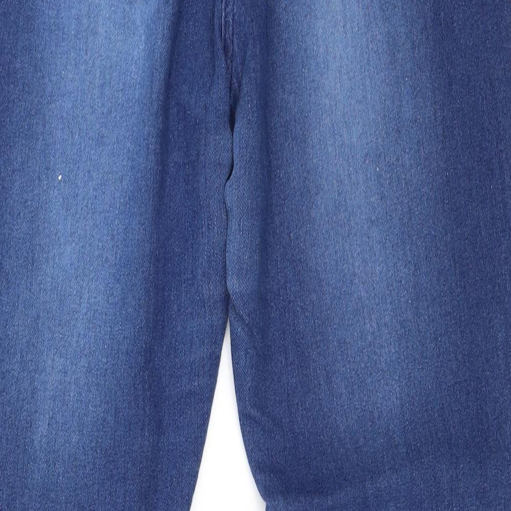 TU Womens Blue  Denim Jegging Jeans Size 14 L30 in