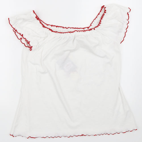 Joe Browns Womens White   Basic T-Shirt Size 18