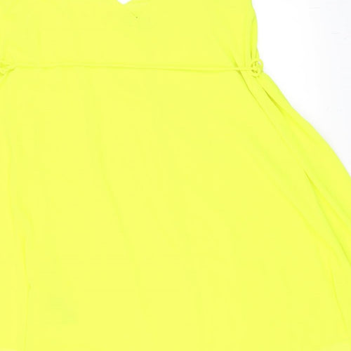 F&F Womens Yellow   Slip Dress  Size 14