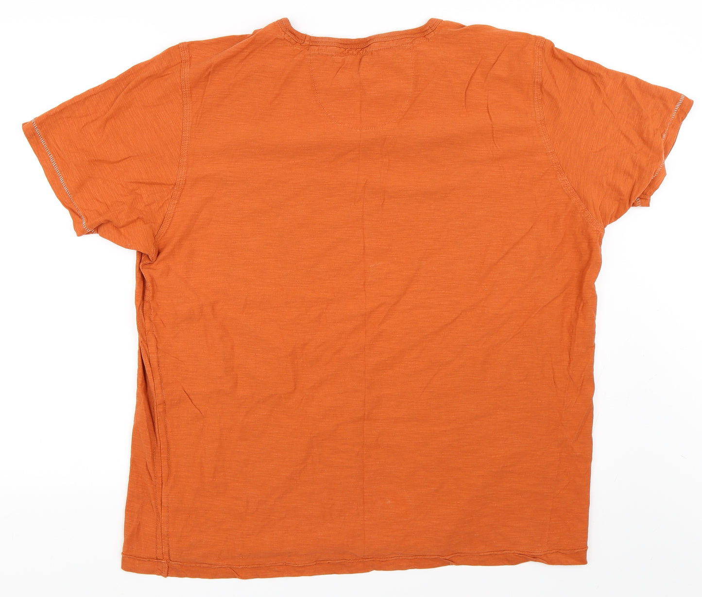 Mantaray Mens Orange    T-Shirt Size XL