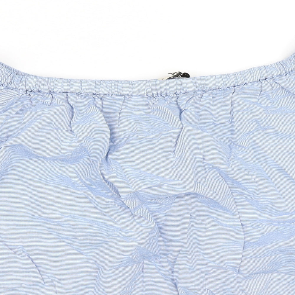 F&F Womens Blue   Basic Blouse Size 8