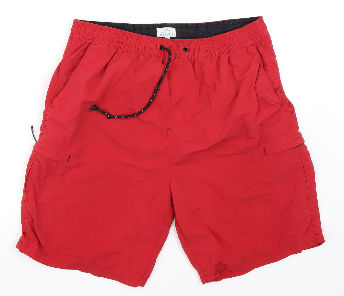 NEXT Mens Red   Bermuda Shorts Size M - Swim Shorts
