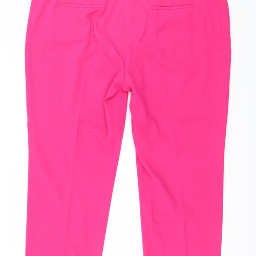 NEXT Womens Pink   Trousers  Size 18 L27 in