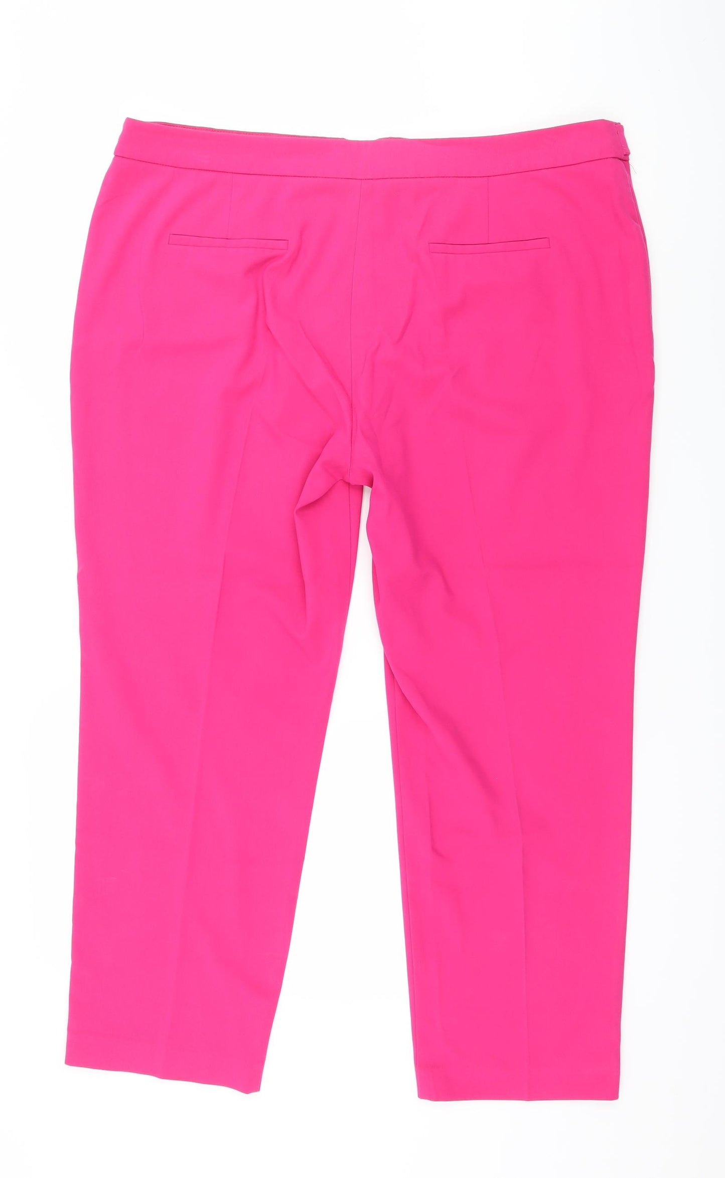NEXT Womens Pink   Trousers  Size 18 L27 in