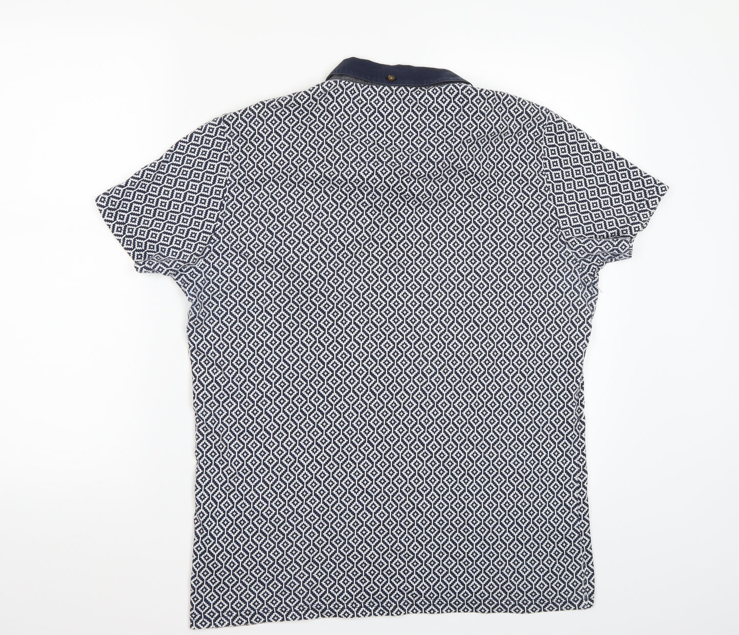 Guide London Mens Blue    T-Shirt Size L