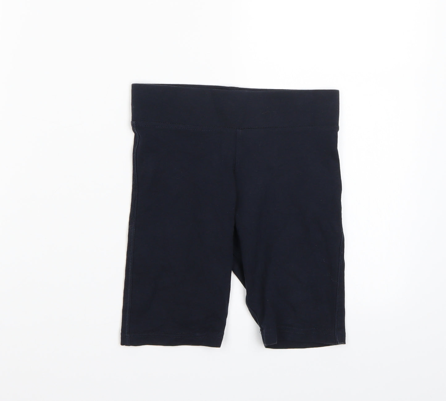 Marks and Spencer Girls Blue   Sweat Shorts Size 6 Years