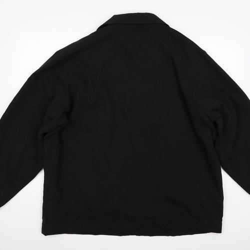 Mansize Mens Black   Jacket Coat Size 2XL
