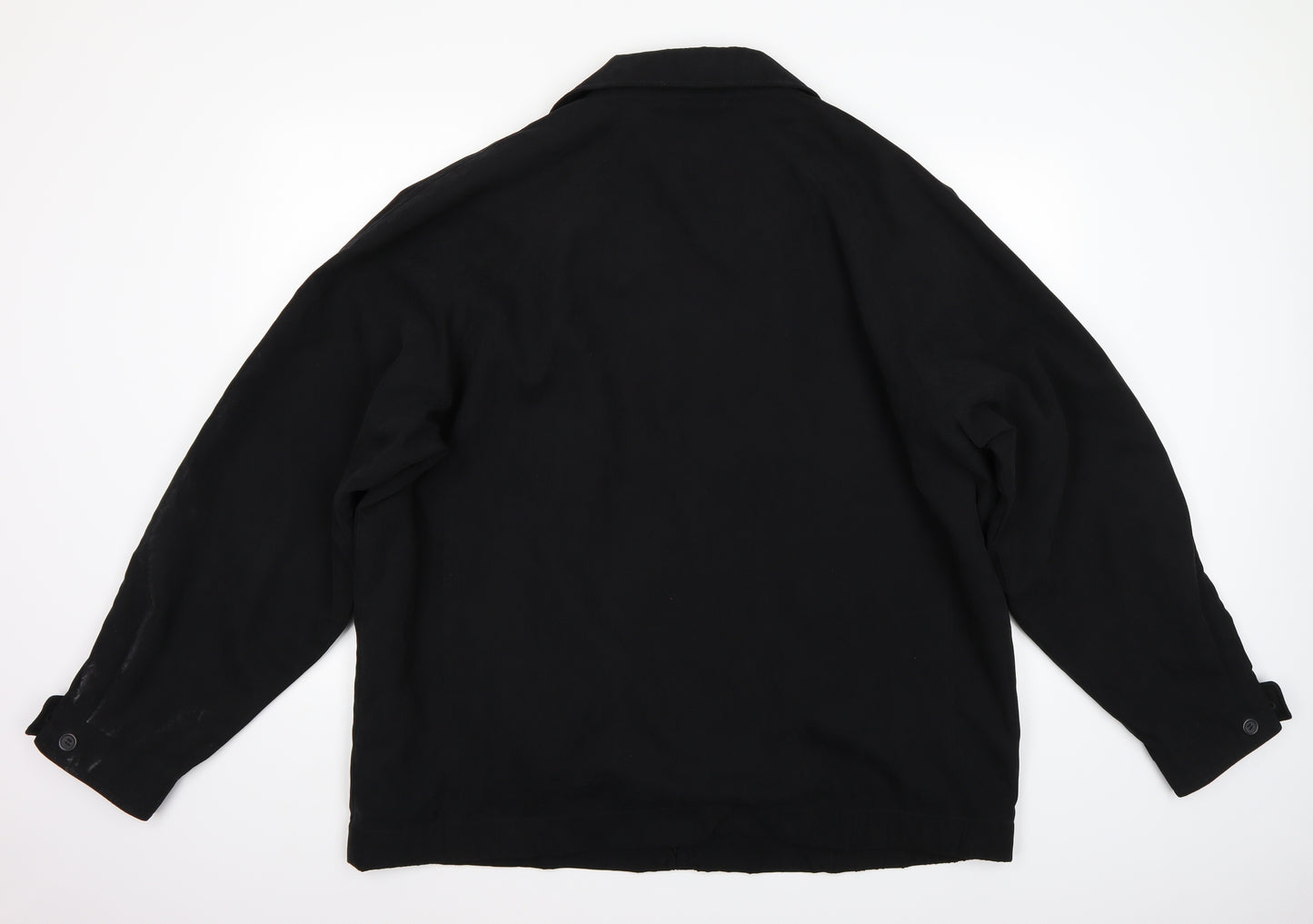 Mansize Mens Black   Jacket Coat Size 2XL