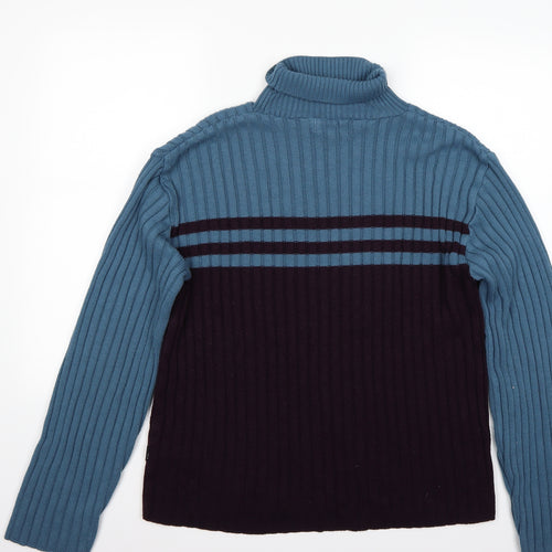 Peter Werth Mens Blue   Pullover Jumper