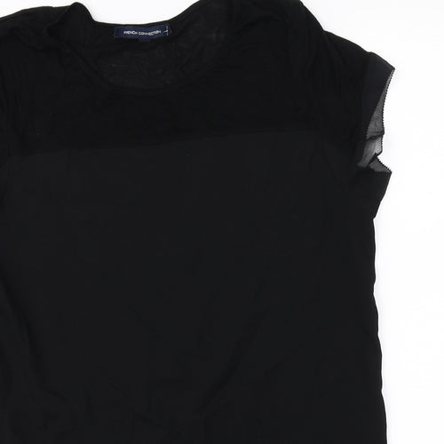 French Connection Womens Black   Basic Blouse Size XL