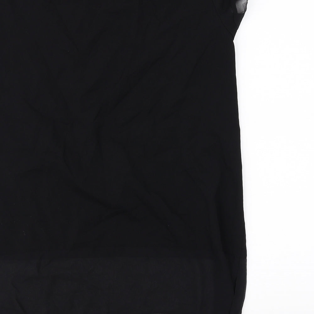 French Connection Womens Black   Basic Blouse Size XL