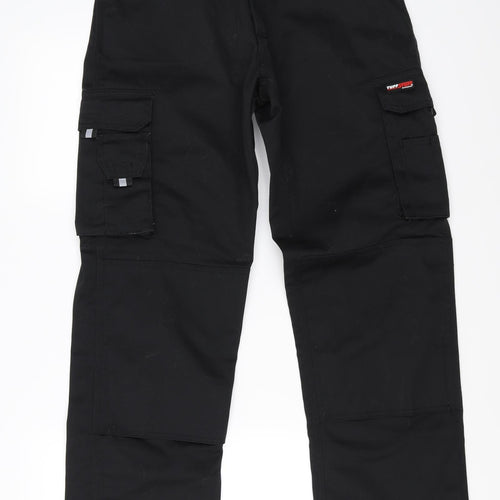 TUFF STUFF Mens Black   Trousers  Size 32 in L29 in
