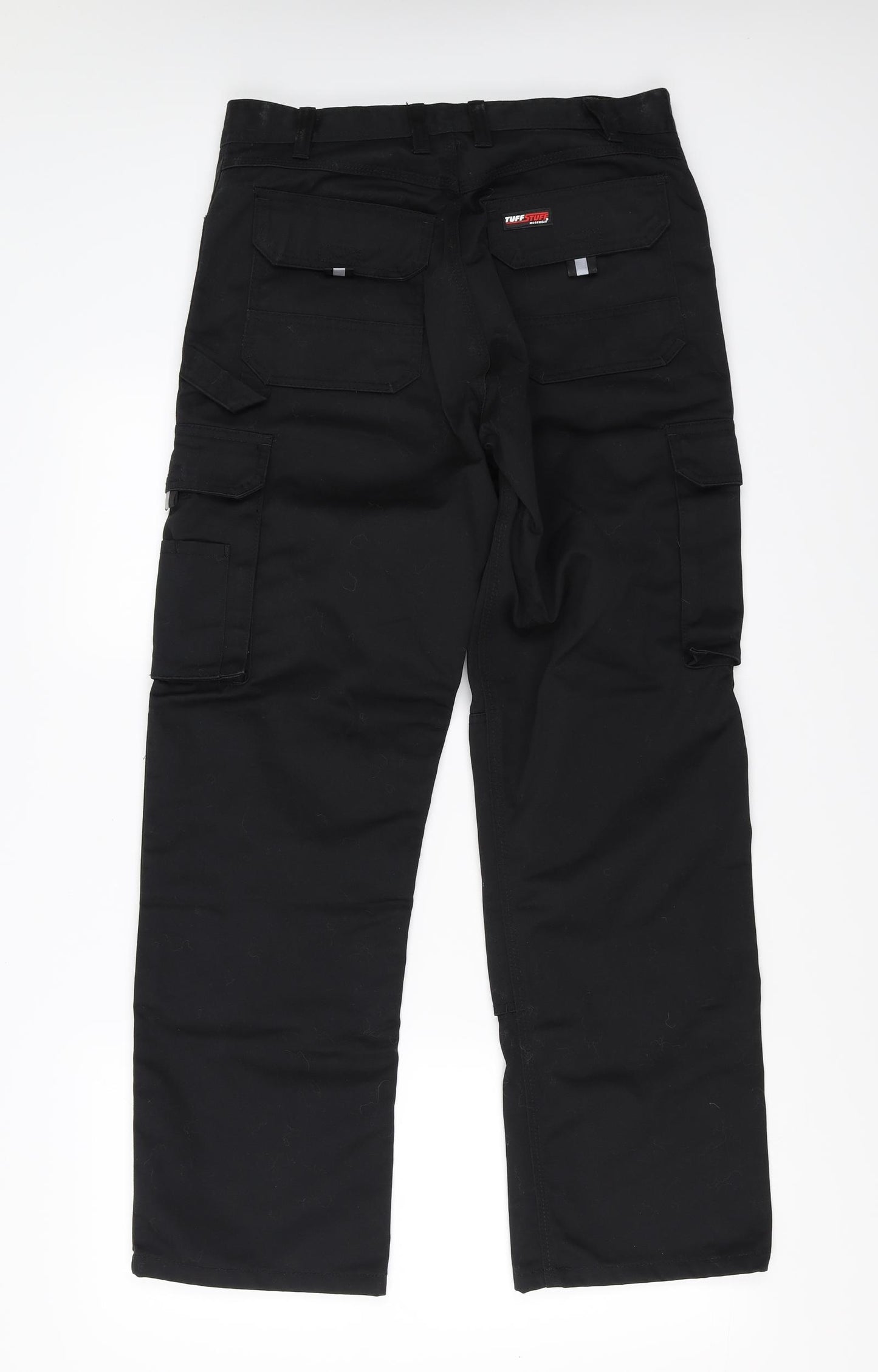 TUFF STUFF Mens Black   Trousers  Size 32 in L29 in
