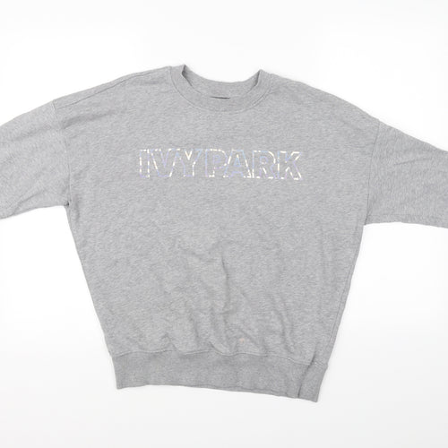 IVY PARK Womens Grey   Pullover Jumper Size XS