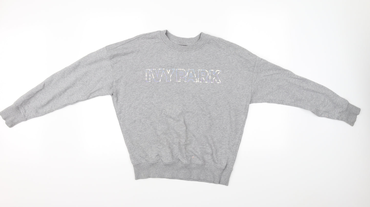 IVY PARK Womens Grey   Pullover Jumper Size XS