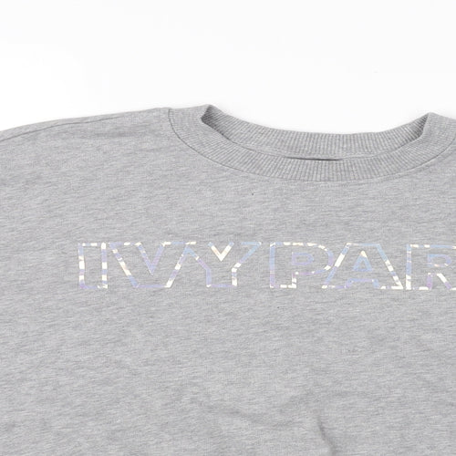 IVY PARK Womens Grey   Pullover Jumper Size XS