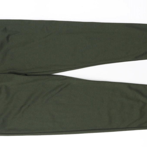 Preworn Womens Green   Jogger Trousers Size 26 in L24 in