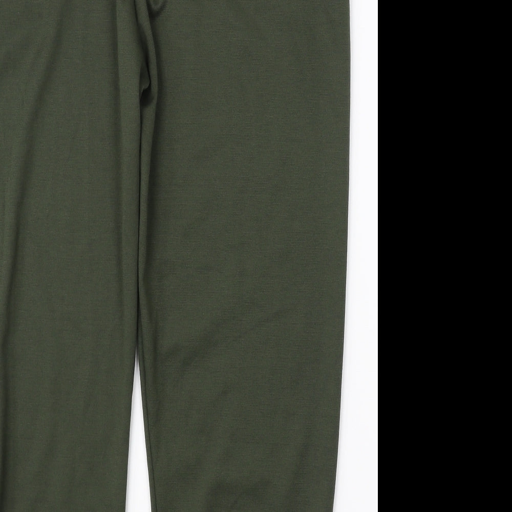 Preworn Womens Green   Jogger Trousers Size 26 in L24 in