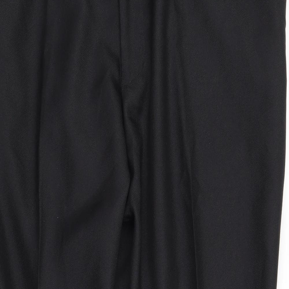 Premier Man Mens Black   Trousers  Size 44 L29 in