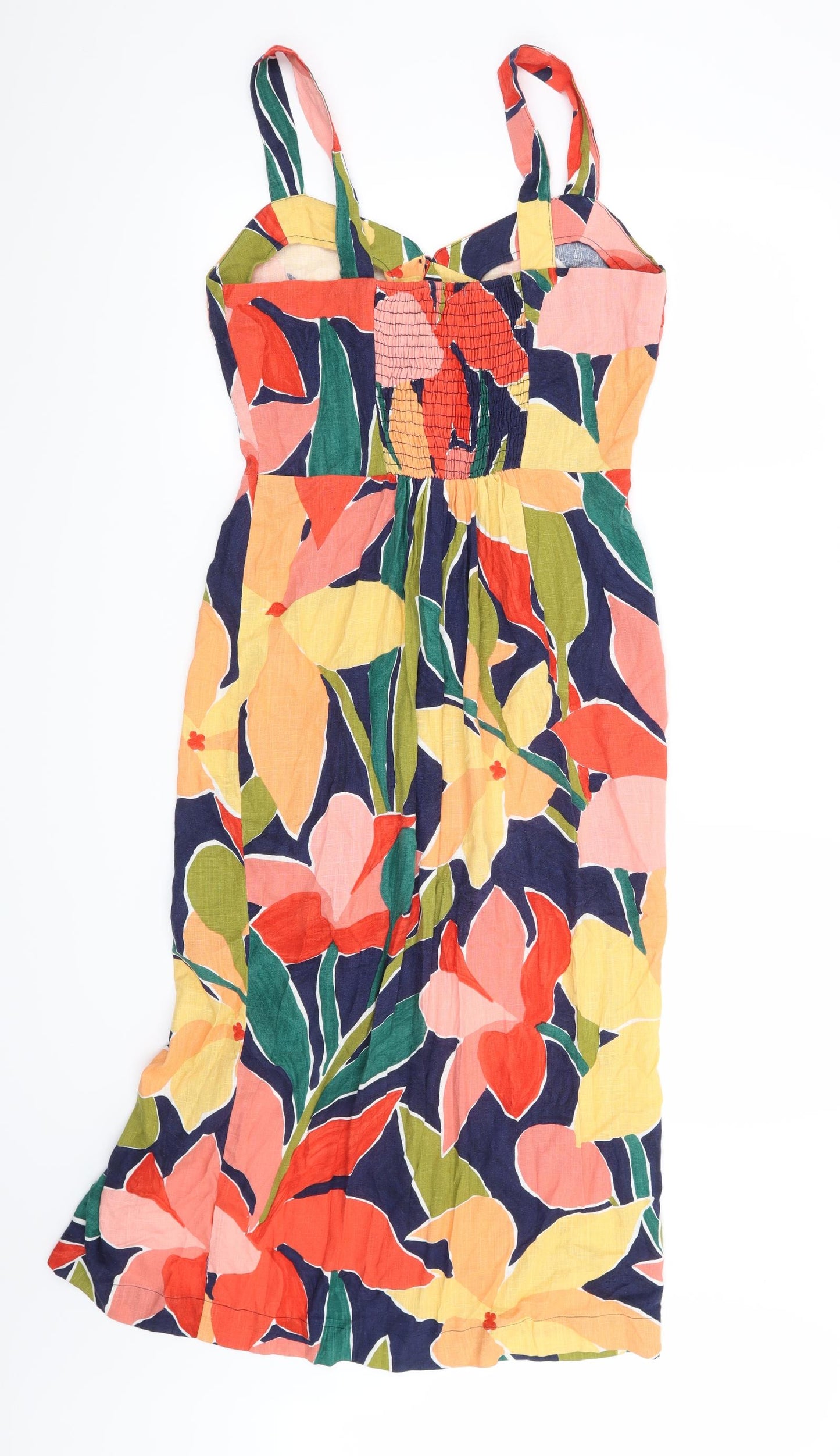 Oysho Womens Red Floral  Slip Dress  Size M