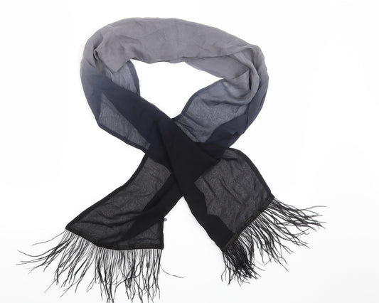 Front view of Preworn women’s blue scarf