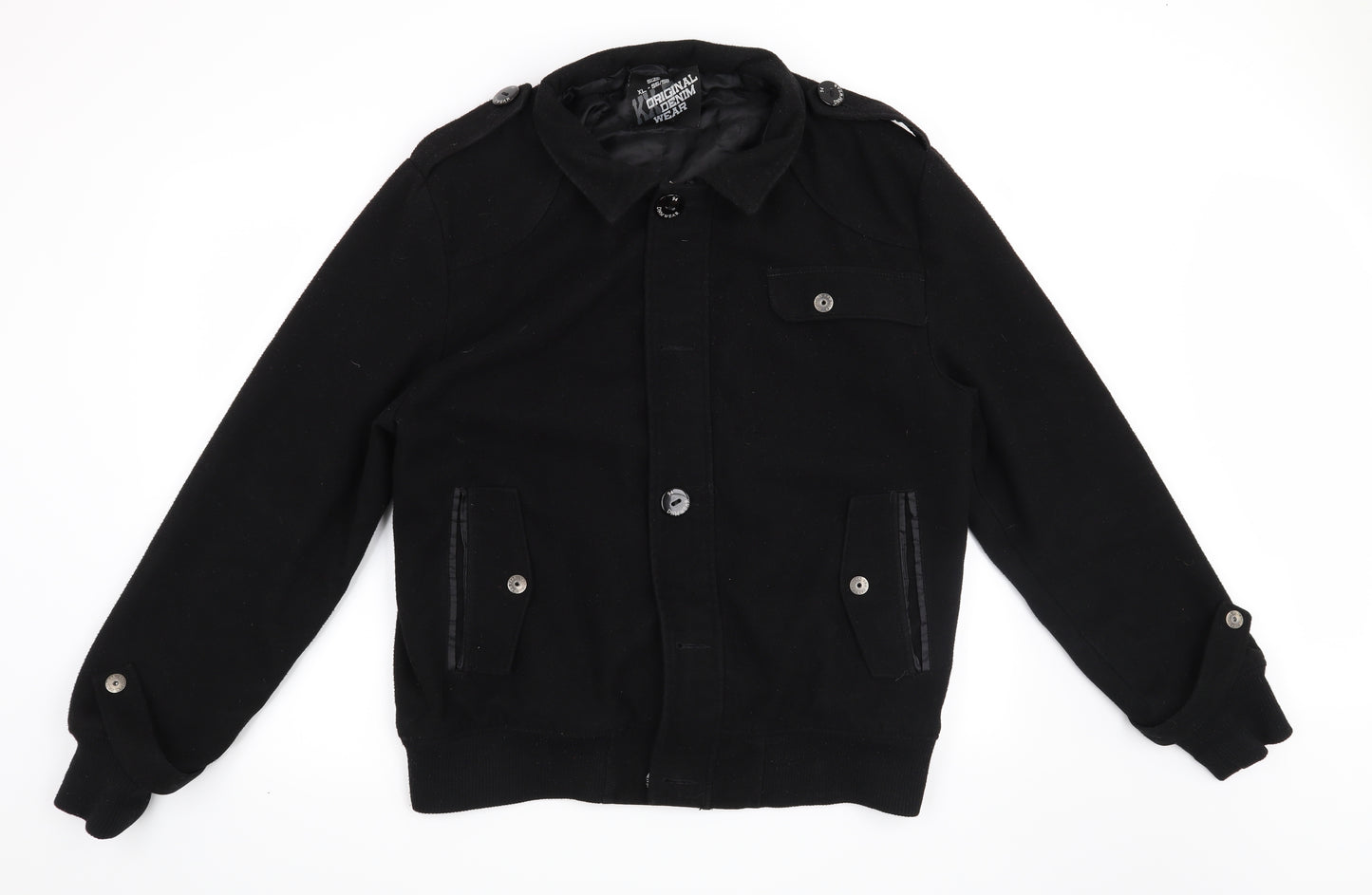 Preworn Mens Black   Jacket  Size XL