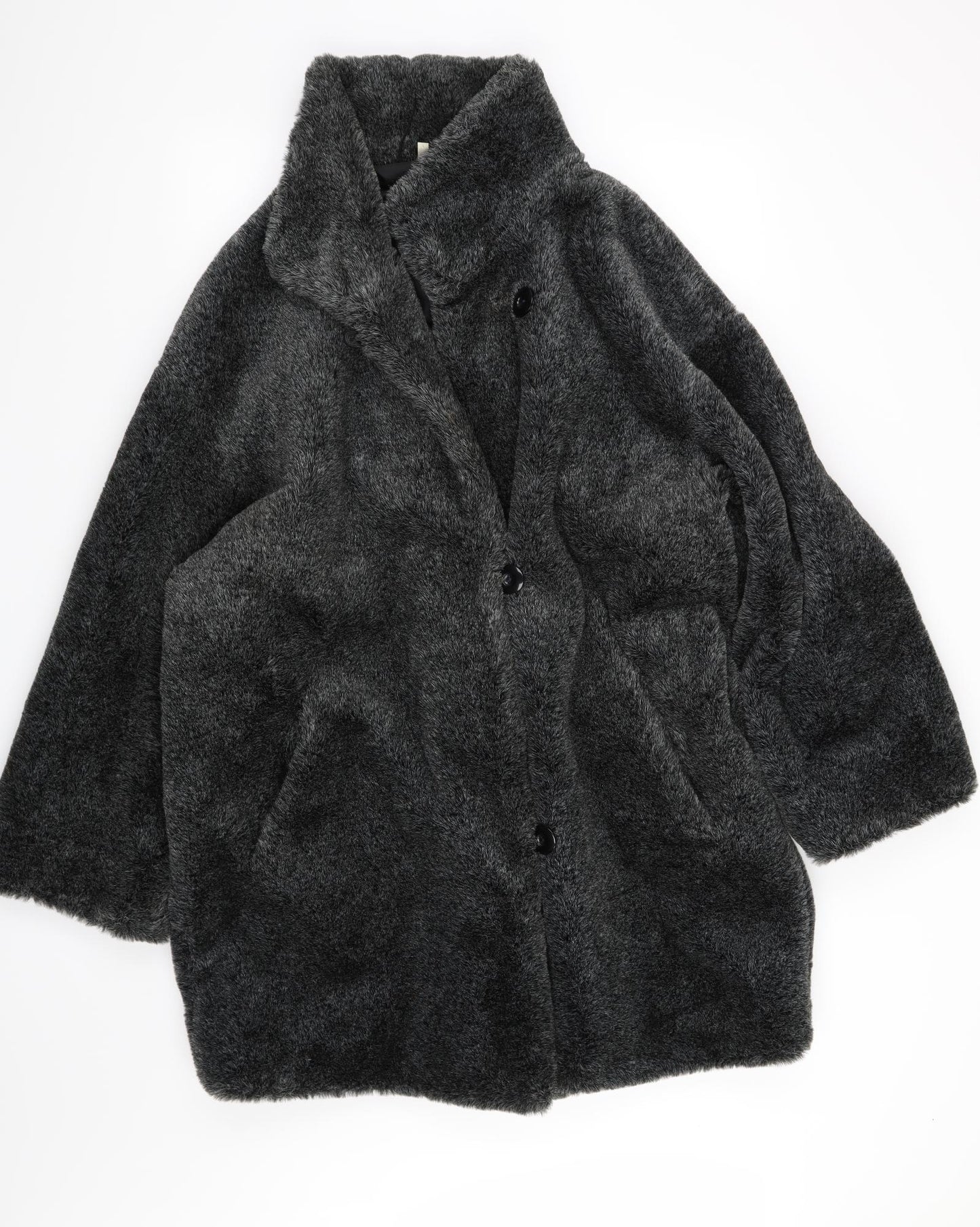 Preworn Womens Grey   Overcoat Cape Size L