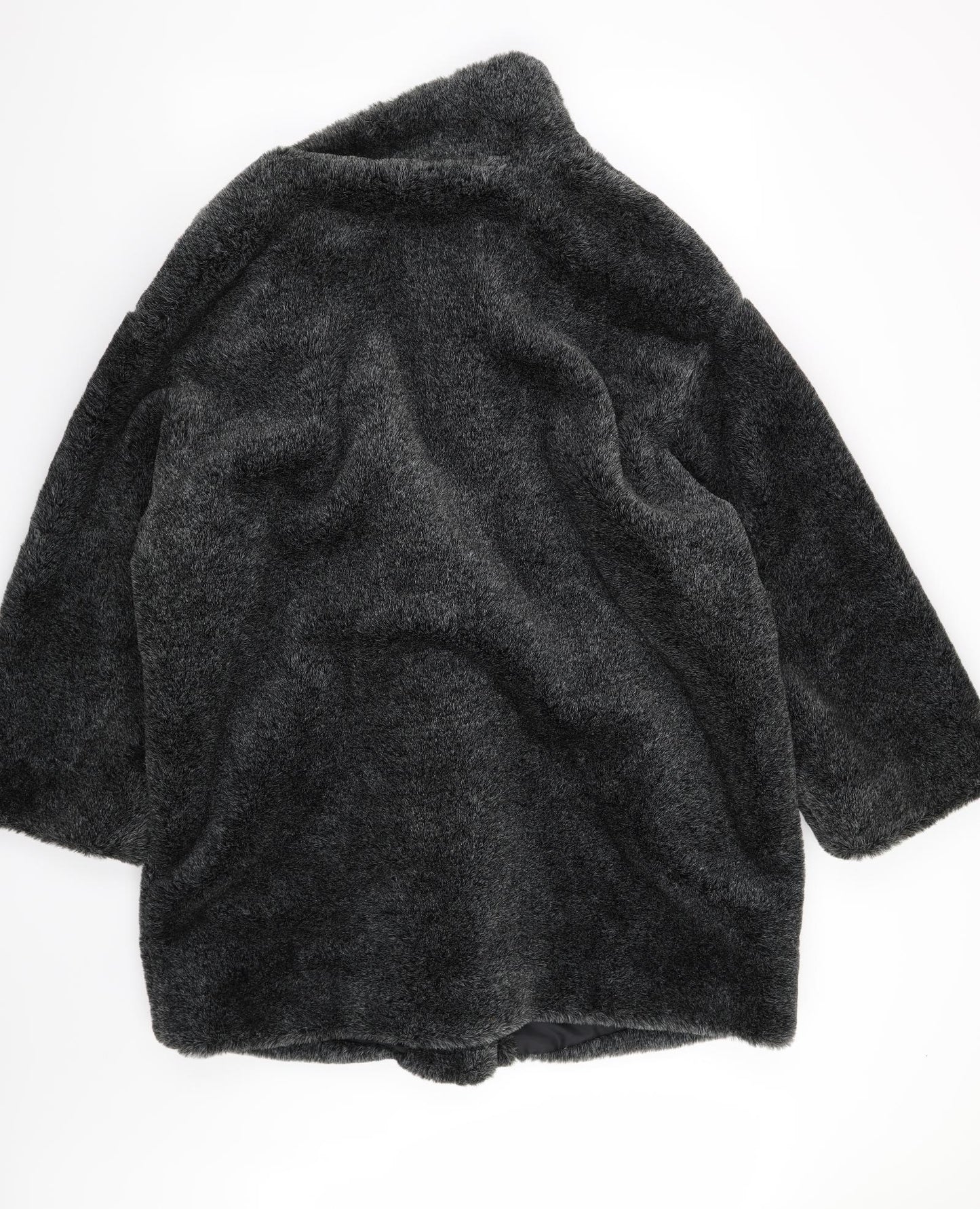 Preworn Womens Grey   Overcoat Cape Size L