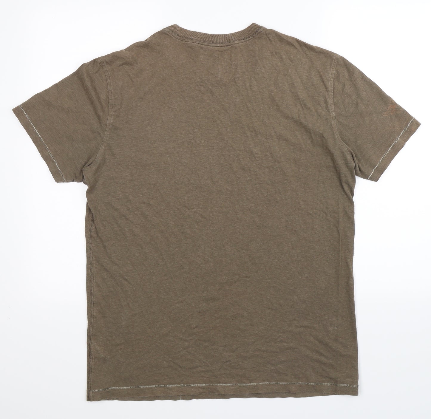 North Coast Mens Brown    T-Shirt Size M