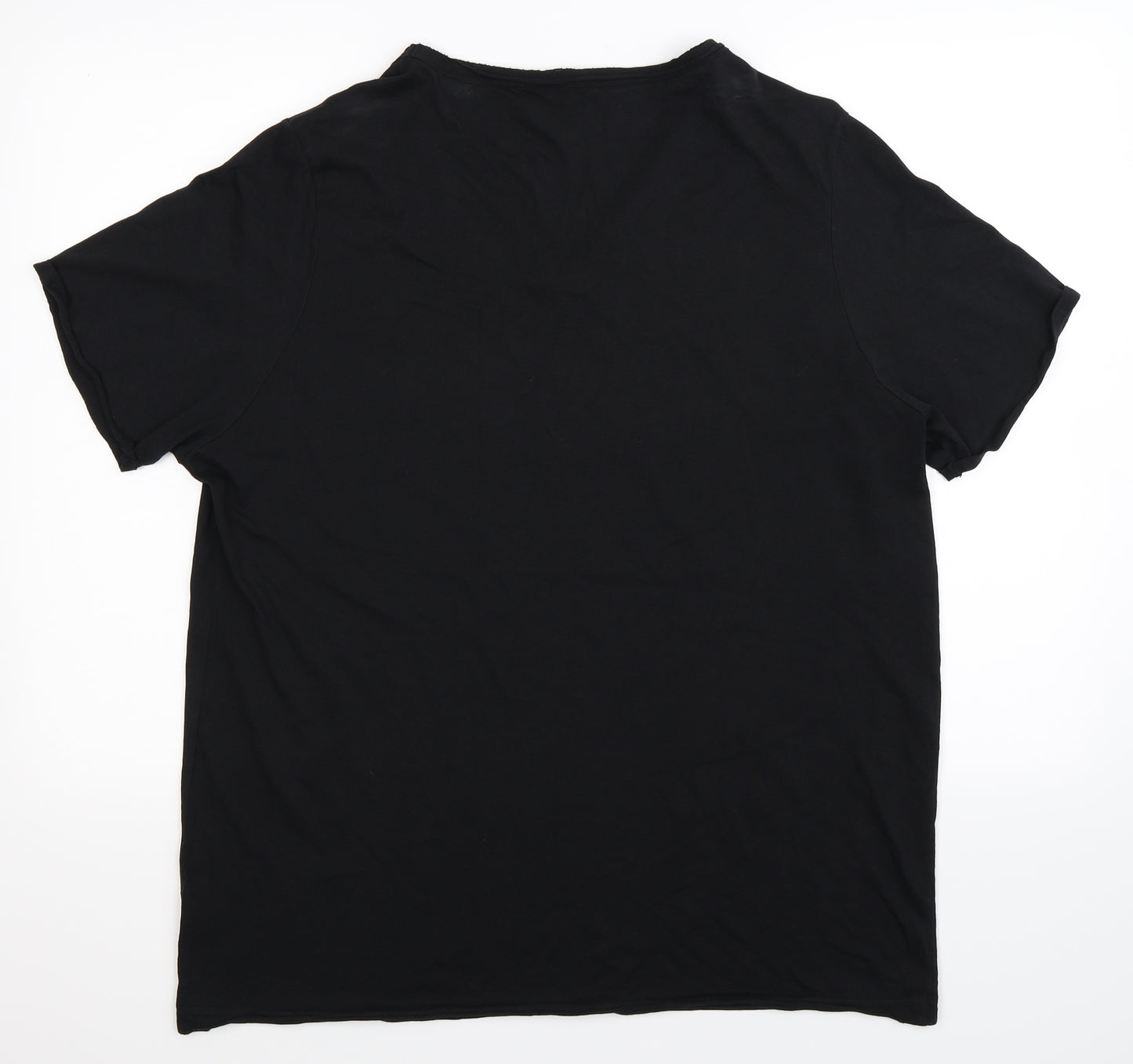 River Island Mens Black    T-Shirt Size 2XL