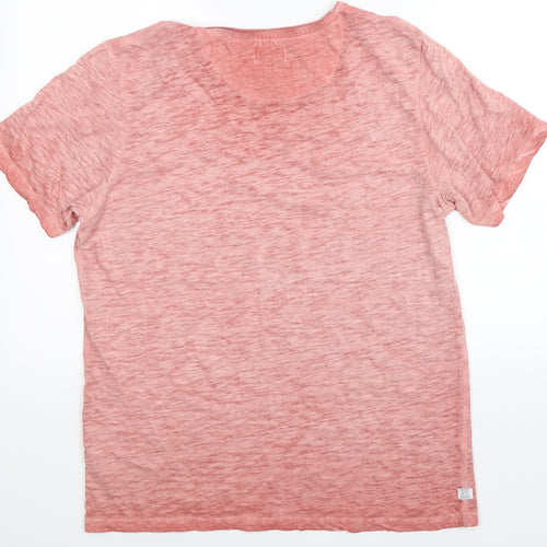 NEXT Mens Orange    T-Shirt Size M