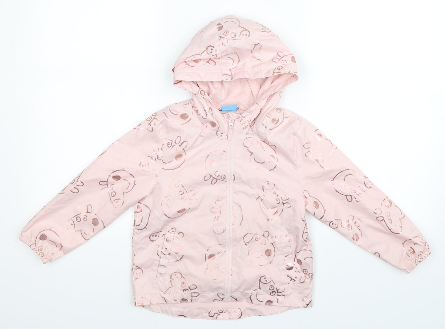 F&F Girls Pink   Jacket  Size 4-5 Years  - Peppa Pig