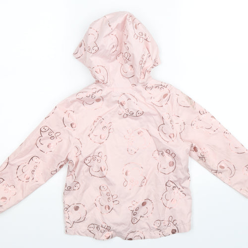 F&F Girls Pink   Jacket  Size 4-5 Years  - Peppa Pig
