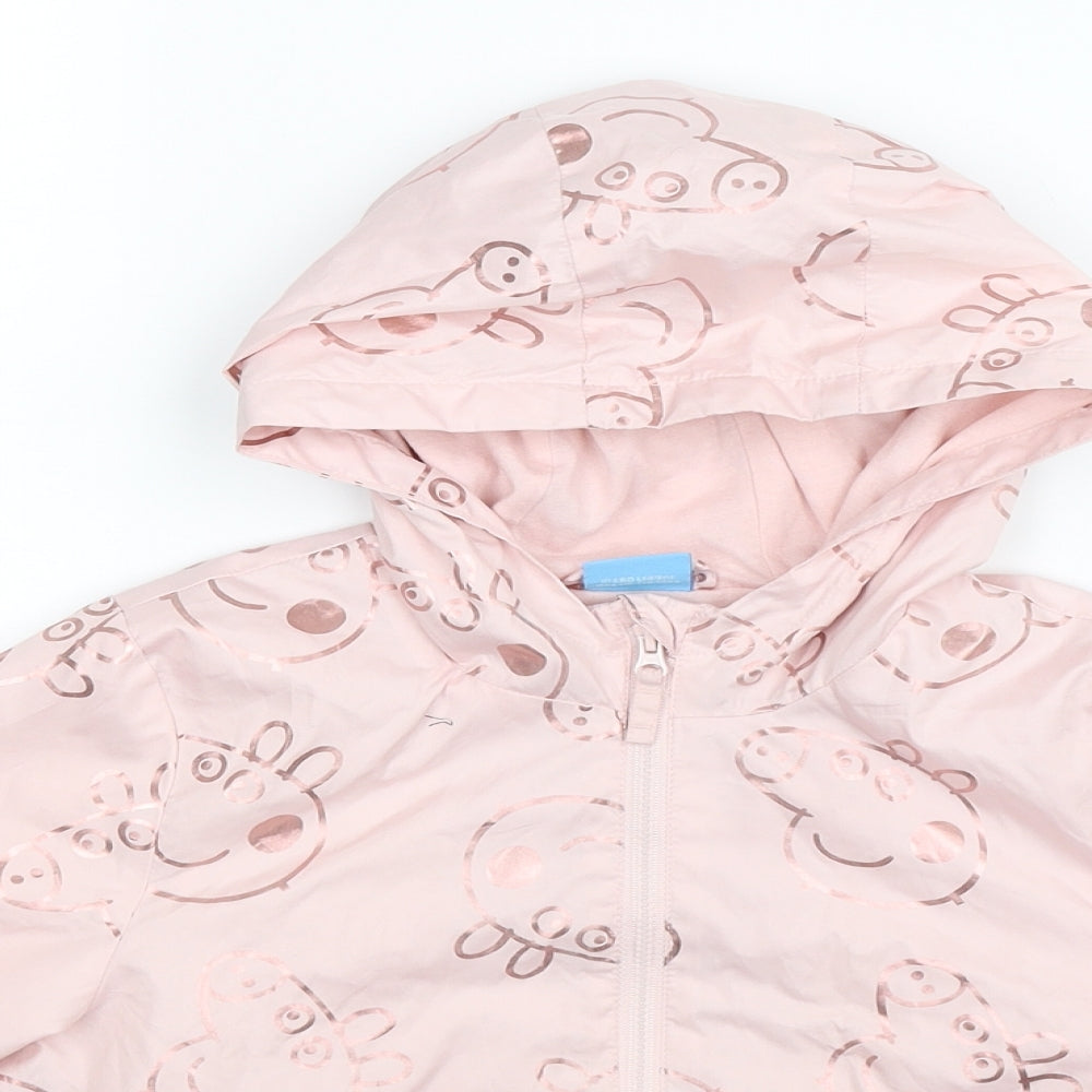 F&F Girls Pink   Jacket  Size 4-5 Years  - Peppa Pig