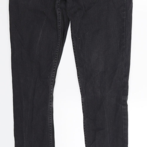 Denim Co Mens Black  Denim Skinny Jeans Size 28 L32 in