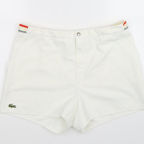 Lacoste Mens White   Bermuda Shorts Size 34