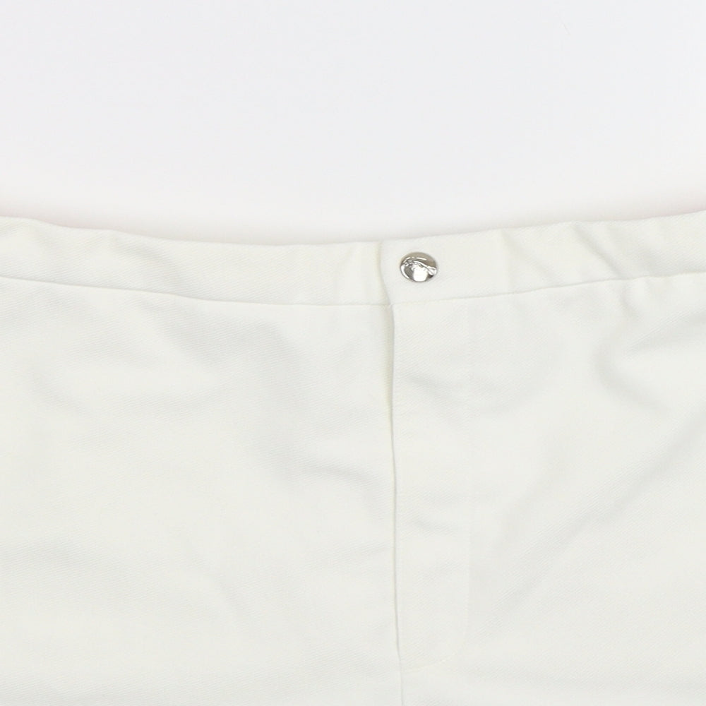 Lacoste Mens White   Bermuda Shorts Size 34