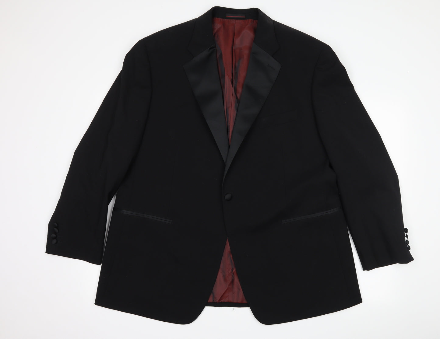 1860 Mens Black   2 Piece Suit Size 38 L27 in