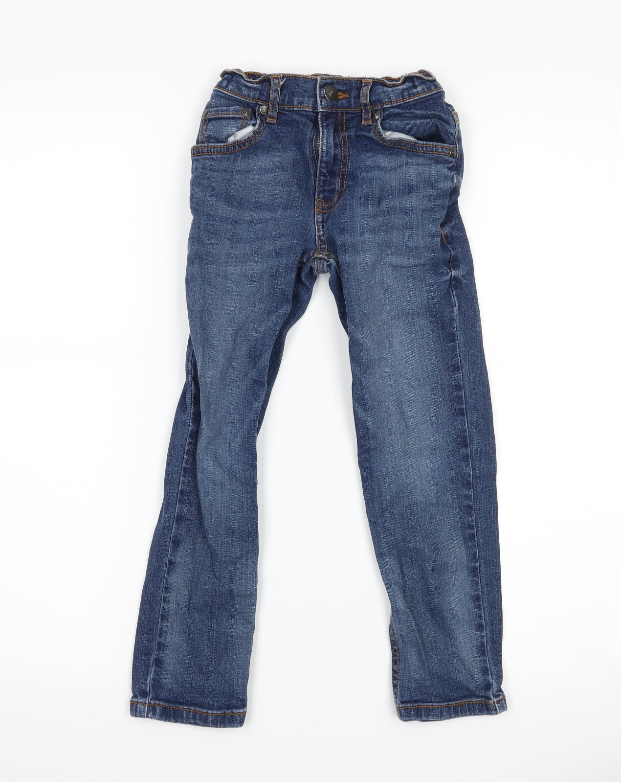 TU Boys Blue  Denim Straight Jeans Size 6 Years