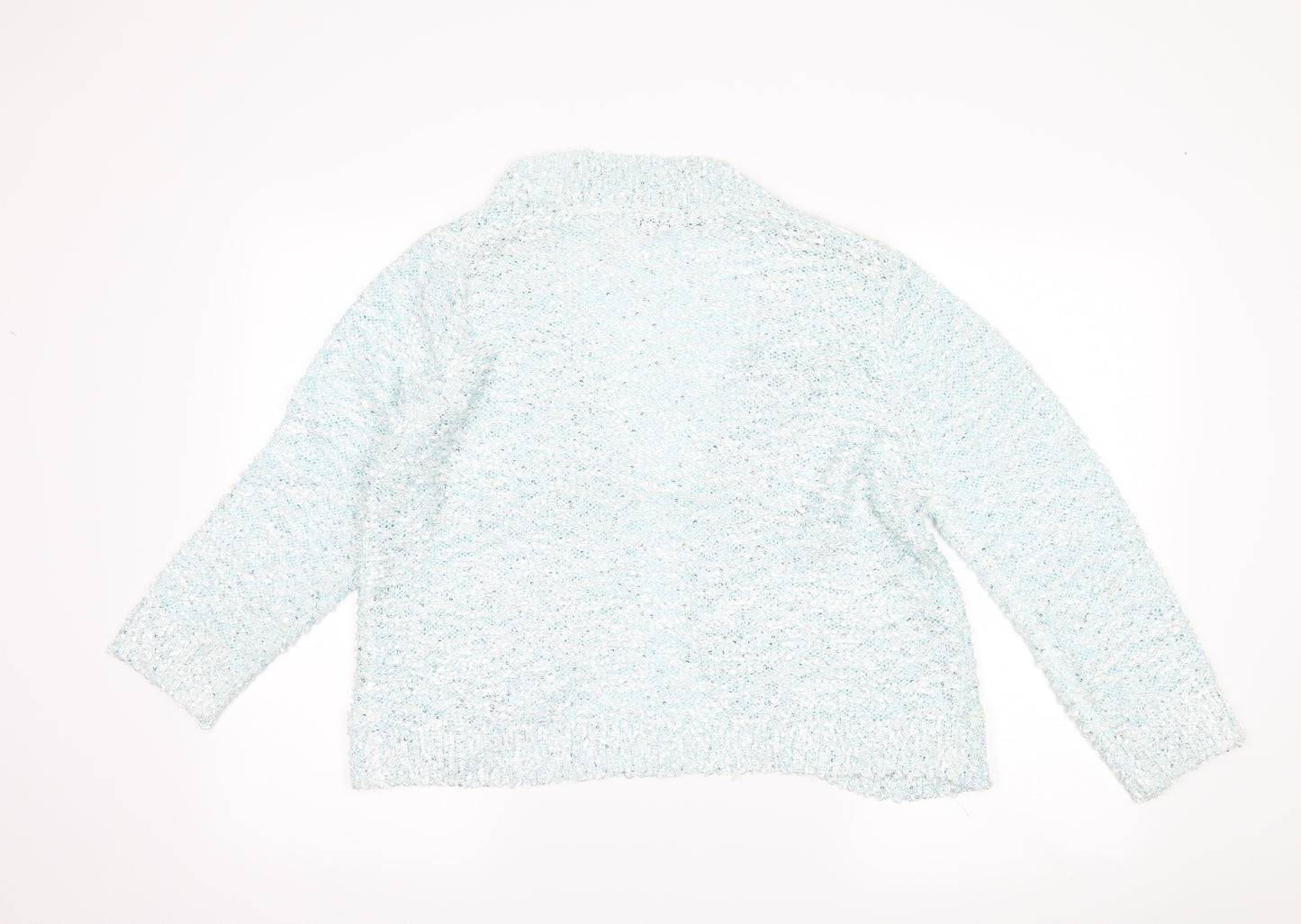 David Emanuel Womens Blue   Cardigan Jumper Size M