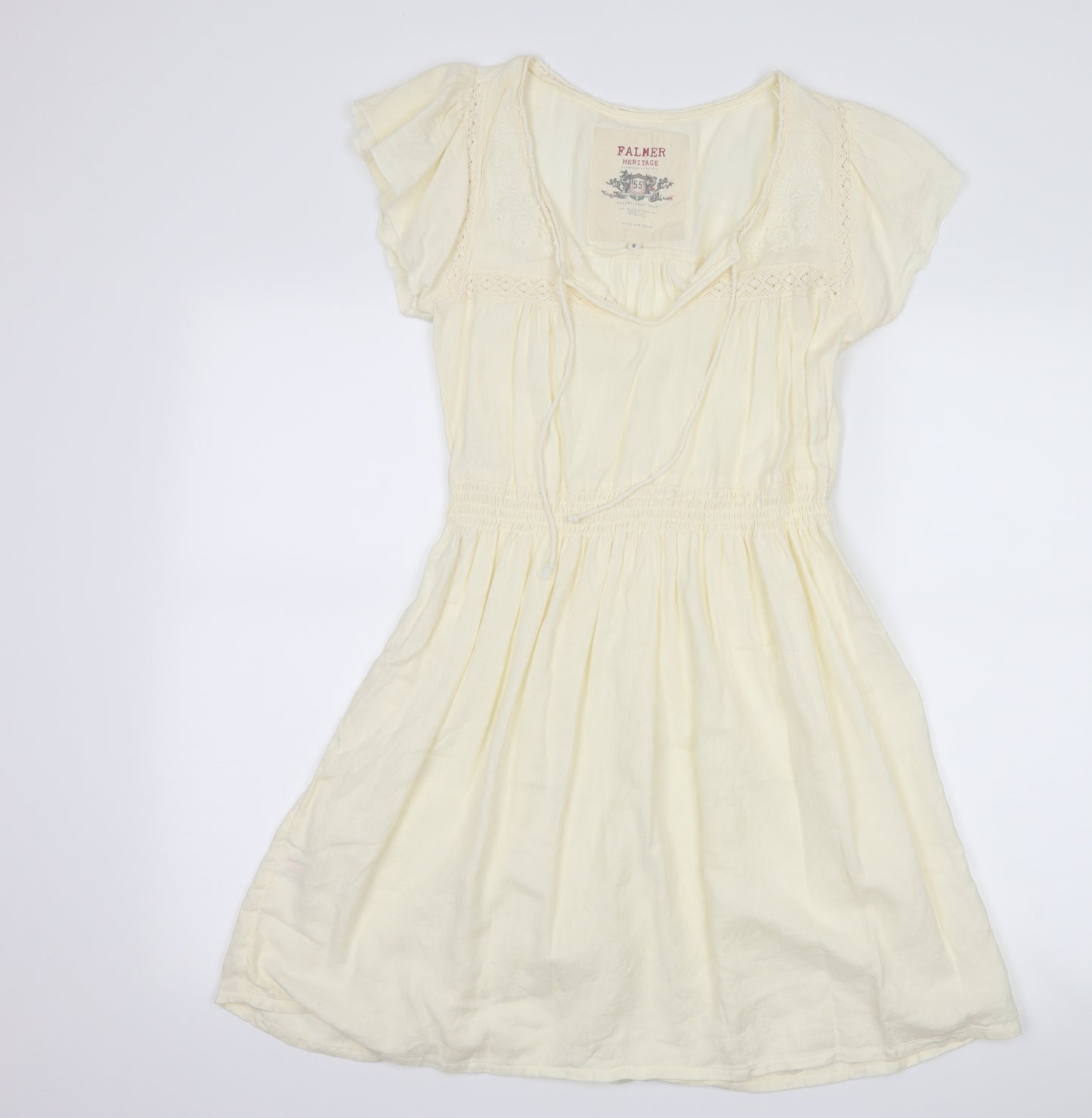 Matalan Womens Ivory   A-Line  Size 8