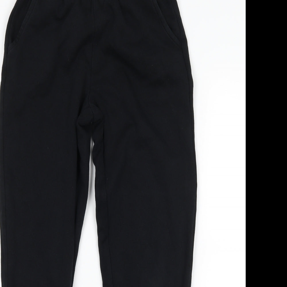 George Boys Black   Jogger Trousers Size 10-11 Years