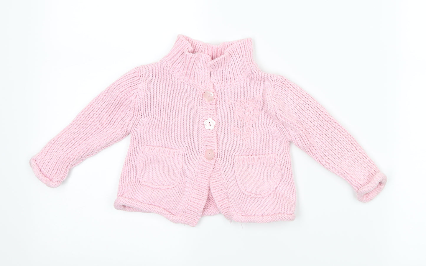 Early Days Girls Pink   Cardigan Jumper Size 6-9 Months