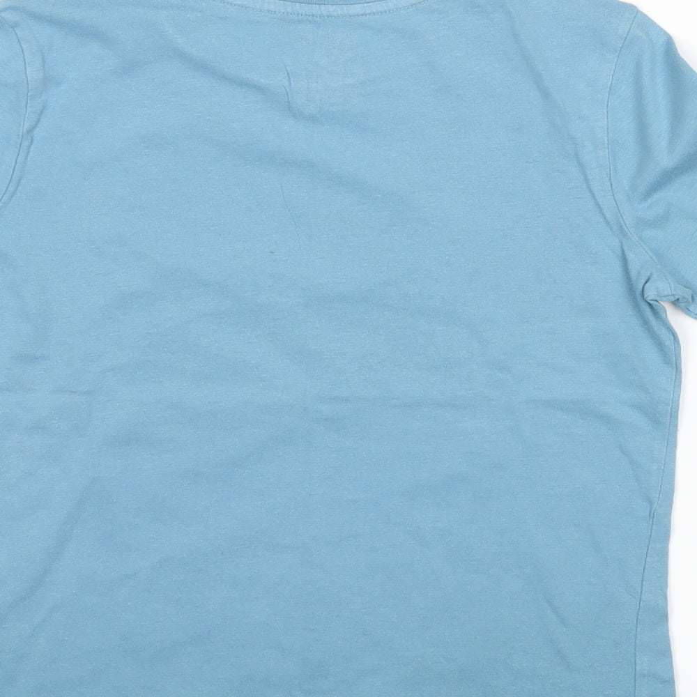 F&F Boys Blue   Basic T-Shirt Size 7-8 Years  - skateboard